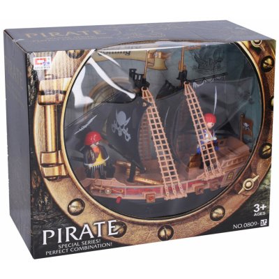 wiky Pirátská loď s figurkami a efekty 30 cm – Zboží Dáma