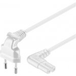 Kabel síťový 230V k magnetofonu se zahnutými konektory 3m Kpspm3-90 – Zboží Živě