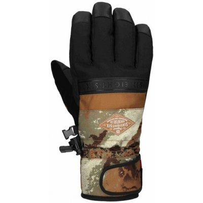 686 rukavice Mens Infiloft Recon Glove Caramel Hemisphere Print CAHP – Hledejceny.cz