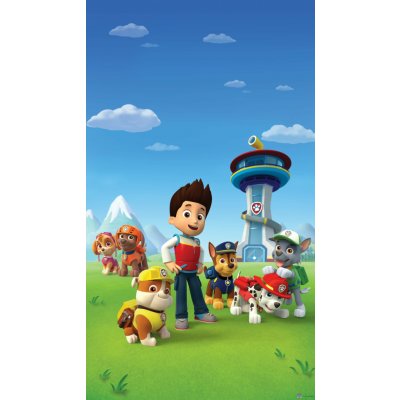 DĚTSKÝ ZÁVĚS PAW PATROL ZÁKLADNA (LIGHT) – Hledejceny.cz