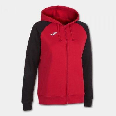 Joma Academy IV Zip Up hoodie Red Black