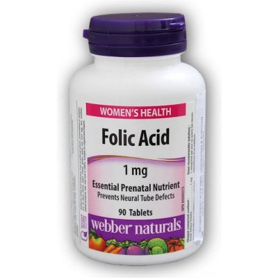 Webber Naturals Folic Acid 90 tablet