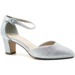 Tamaris Lodičky dámská společenská obuv 1 24432 41 silver glam Stříbrná – Zboží Dáma