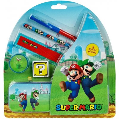 Undercover Školní sada Super Mario 6 ks SUMB6458 – Hledejceny.cz