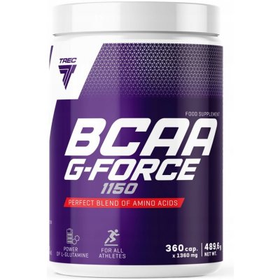 Trec Nutrition BCAA G-Force 1150, 360 kapslí – Zboží Mobilmania