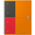 Oxford Sešit International Notebook kroužková vazba A4 + linkovaný 80 listů – Zboží Živě