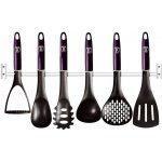 BERLINGERHAUS Kuchyňské náčiní s nástěnným držákem 7 ks Purple Eclipse Collection BH-6331 – Zboží Mobilmania