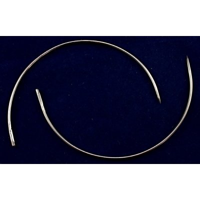 Jehly čalounické vel. 6 2ks 8,5 cm x 0,2 cm – Zboží Dáma