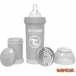 Twistshake Kojenecká láhev AntiColic Pastel Šedá 260ml – Zboží Mobilmania