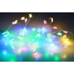 Euro Habitat Svítící LED hvězdičky na baterie 105cm 20 diod Multi barevné – Hledejceny.cz