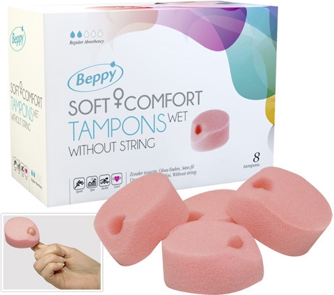Beppy tampony Soft Comfort Wet 8 ks od 385 Kč - Heureka.cz