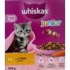 Granule pro kočky WHISKAS Junior mit Huhn s kuřecím masem od 2 do 12 měsíce věku 0,8 kg