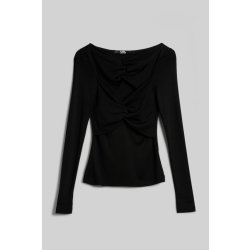 KARL LAGERFELD TWIST LSLV EVENING TOP černá