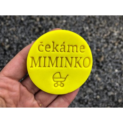 TVOŘÍTKO Čekáme miminko II - razítko Rozměr: 5 cm, + Vykrajovátko: Ano – Hledejceny.cz