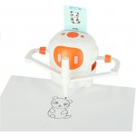 Creative Corner Vzdělávací robot interaktivní učení kreslení psaní fiše set značky oranžová – Hledejceny.cz