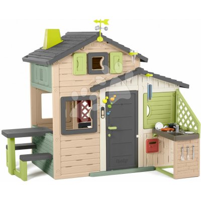 Smoby Domeček Přátel s kuchyňským posezením Friends House Evo Playhouse – Hledejceny.cz