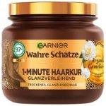 GARNIER Pravé poklady 1-Minute kúra na vlasy s arganovým a kaméliovým olejem 340 ml – Hledejceny.cz