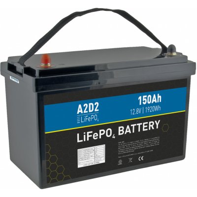 A2D2 LFA2-12V150C10-M8B2 LiFePO4 12,8V 150Ah – Zboží Živě