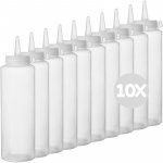 Hendi Multipack - 10x Dávkovací lahve - transparent - 0.2 L - o50x(H)185 mm – Zboží Dáma