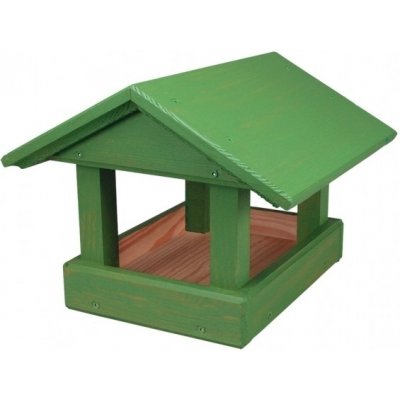 Nohel garden Krmítko č. 13 dřevěné zelené 24x30x20cm – Zbozi.Blesk.cz