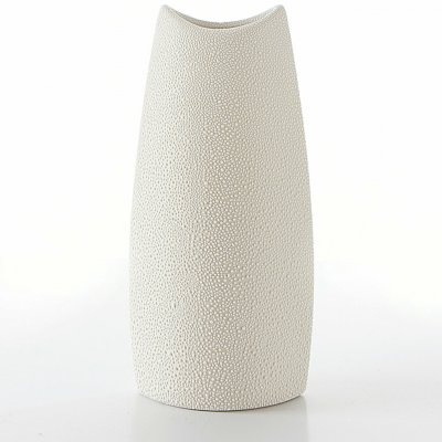 EUROFIRANY DEKORAČNÍ VÁZA RISO 12X7X26 KRÉMOVÁ – Sleviste.cz