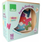 Vilac Dřevěné magnetky velká abeceda 56 ks – Zboží Dáma