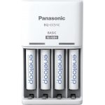 Panasonic Eneloop Charger BQ-CC51E + 4x AAA K-KJ51MCC04E – Zboží Mobilmania