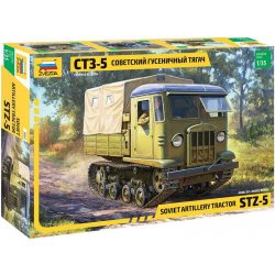 Zvezda STZ 5 Soviet artillery tractor 3663 1:35