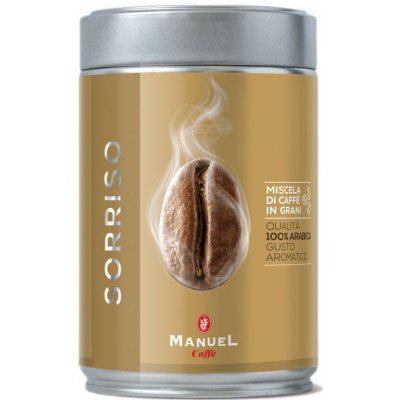 Manuel Caffé Sorriso zrnková 250 g – Hledejceny.cz