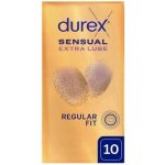 Durex Sensual Extra Lube 10 ks – Zboží Dáma