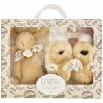 DouDou et compagnie dárková krabička zajíček béžová 15 cm – Sleviste.cz