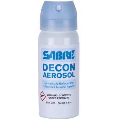 Sabre Red Dekontaminační složka Sabre Decon Aerosol MK 3 1.8 oz – Hledejceny.cz