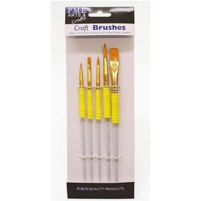 PME Štětce k nanášení barev (5 ks) – Zboží Dáma