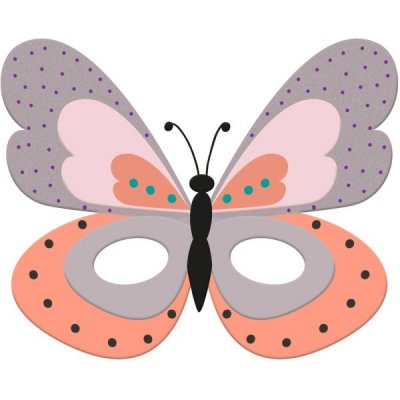 Folat Maska Motýl
