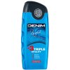 Sprchové gely Denim Vitality x3 Triple Revitalising sprchový gel 400 ml