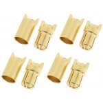 GForce Zlacený konektor 6.5mm 4 páry – Hledejceny.cz