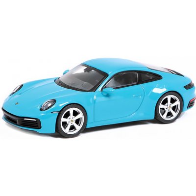 Carrera Porsche 911 992 S modrá 1:64 – Zbozi.Blesk.cz