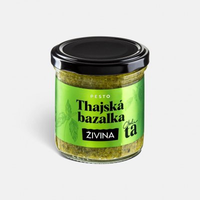 Živina Pesto Thajská bazalka 140 g – Sleviste.cz