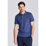 Gant CONTRAST COLLAR PIQUE SS RUGGER modrá – Hledejceny.cz