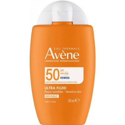 Avène Sun Ultra fluid Invisible SPF50 50 ml – Zboží Mobilmania