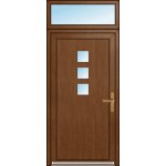 OknaDvereNaMiru.cz Vchodové dveře STYL Ella + Nadsvětlík bílá 90 x 220 cm – Zboží Mobilmania