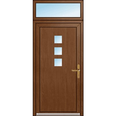 OknaDvereNaMiru.cz Vchodové dveře STYL Ella + Nadsvětlík bílá 90 x 220 cm – Zboží Mobilmania