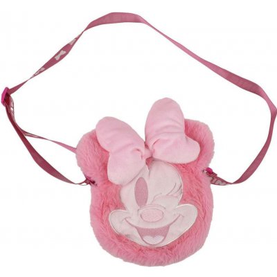 Cerdá Kabelka plyšová růžová s mašličkou Minnie – Hledejceny.cz