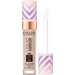 Eveline Cosmetics Liquid Camouflage Voděodolný korektor s kyselinou hyaluronovou 05 Light Sand 7,5 ml