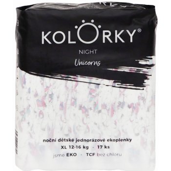 Kolorky Day Hearts EKO XL 12-16 Kg 17 ks