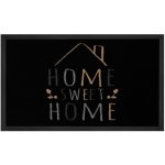 Hanse Home Collection Home sweet home 103797 Black Creme 40 x 60 cm – Zboží Mobilmania