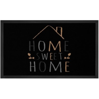 Hanse Home Collection Home sweet home 103797 Black Creme 40 x 60 cm – Zboží Mobilmania