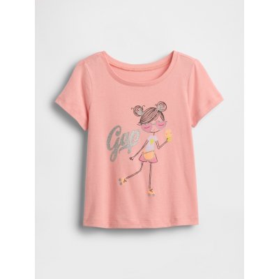 GAP Baby tričko s logem Červená – Hledejceny.cz