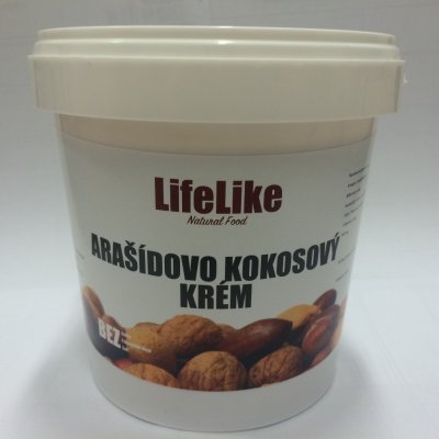 LifeLike arašídové máslo jemné 1 kg – Zboží Mobilmania