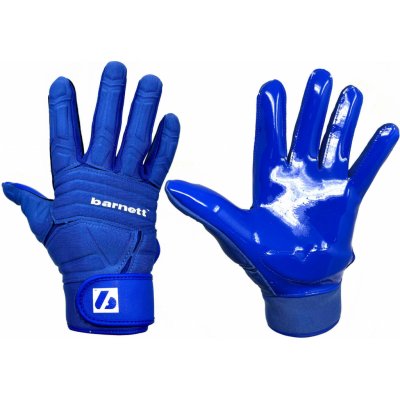 Barnett FLG-03 Modré rukavice na americký fotbal pro profesionální lajny – Hledejceny.cz